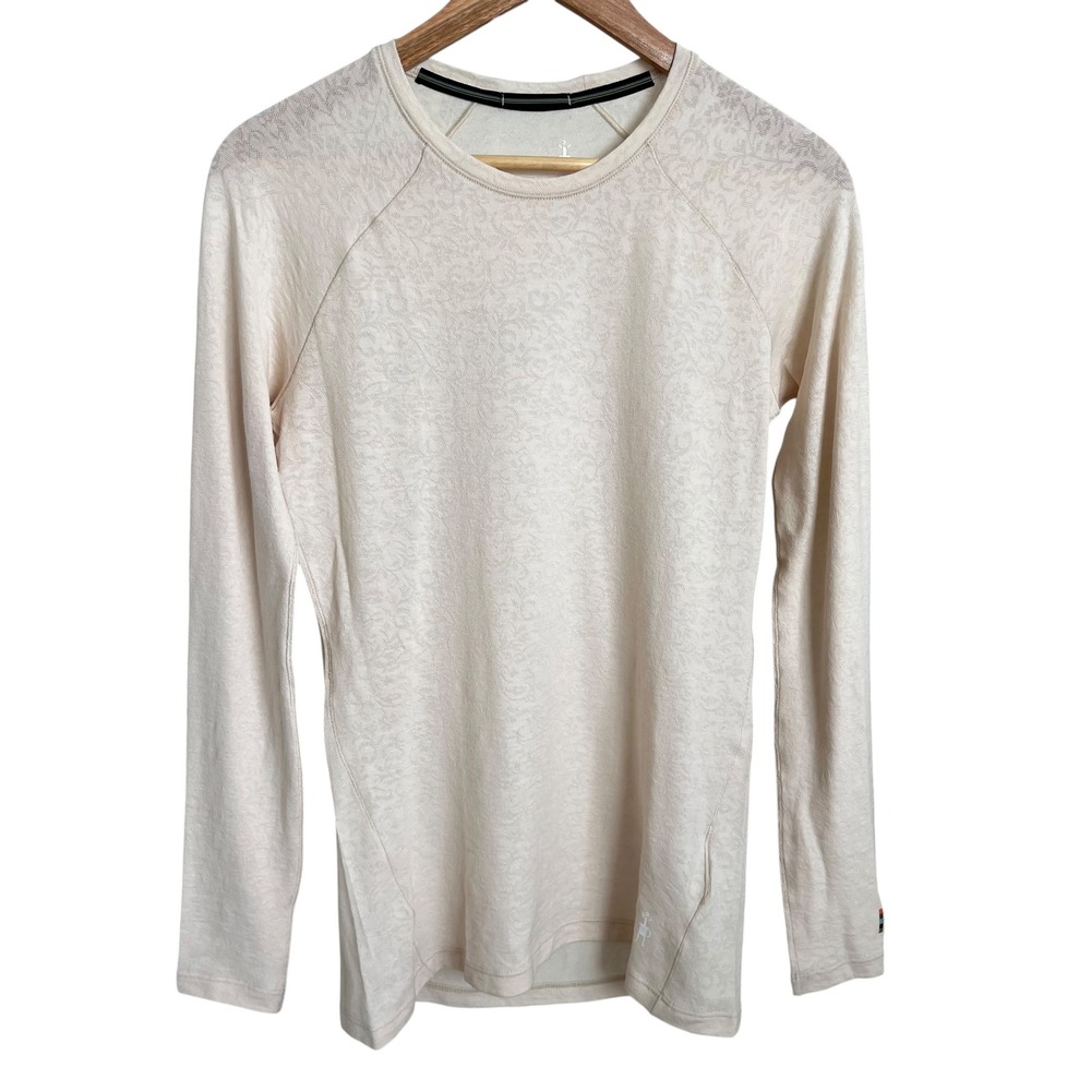 Smartwool Classic All Season Merino Wool Lace Base Layer Long Sleeve S Outdoor